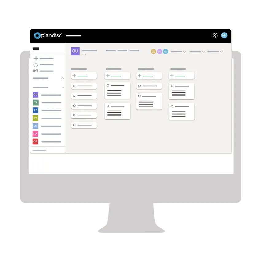 Plandisc med Planner