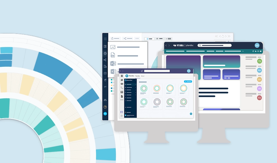 Kommunens årshjul med Plandisc